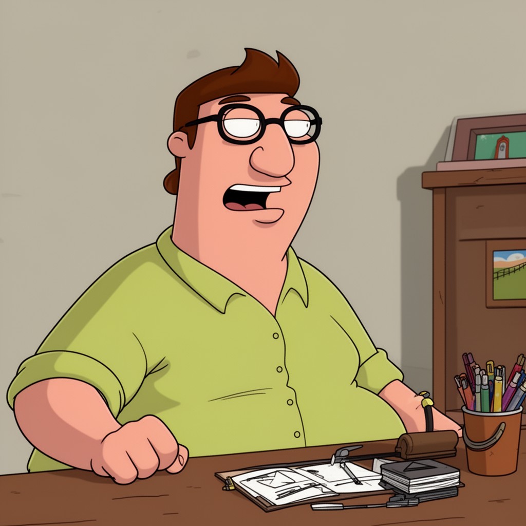 AI-generated illustration of Glenn