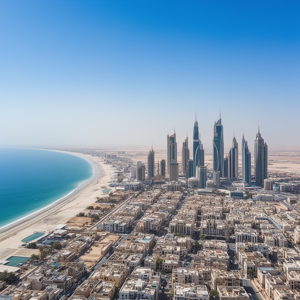 AI-generated illustration of Ajman