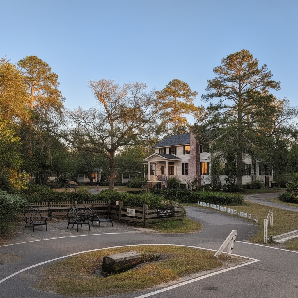 AI-generated illustration of Thomas County, Georgia