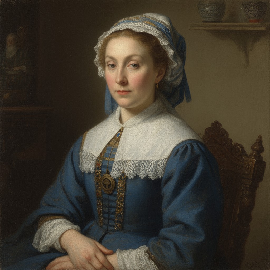 AI-generated illustration of Hendrickje