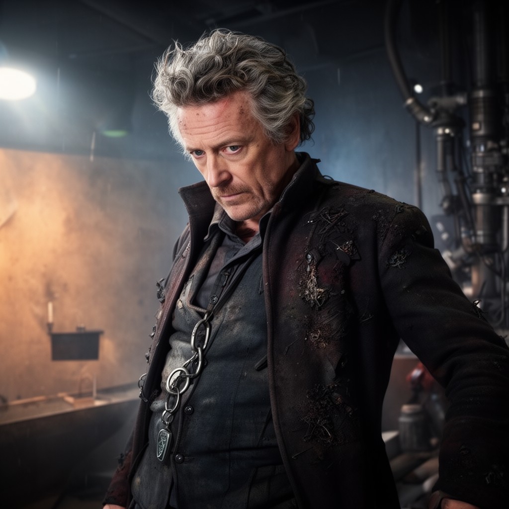 AI-generated illustration of the War Doctor
