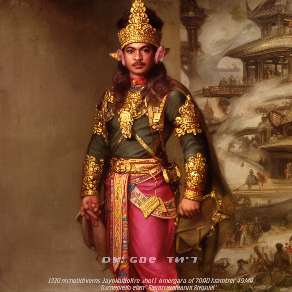 AI-generated illustration of Jayanegara
