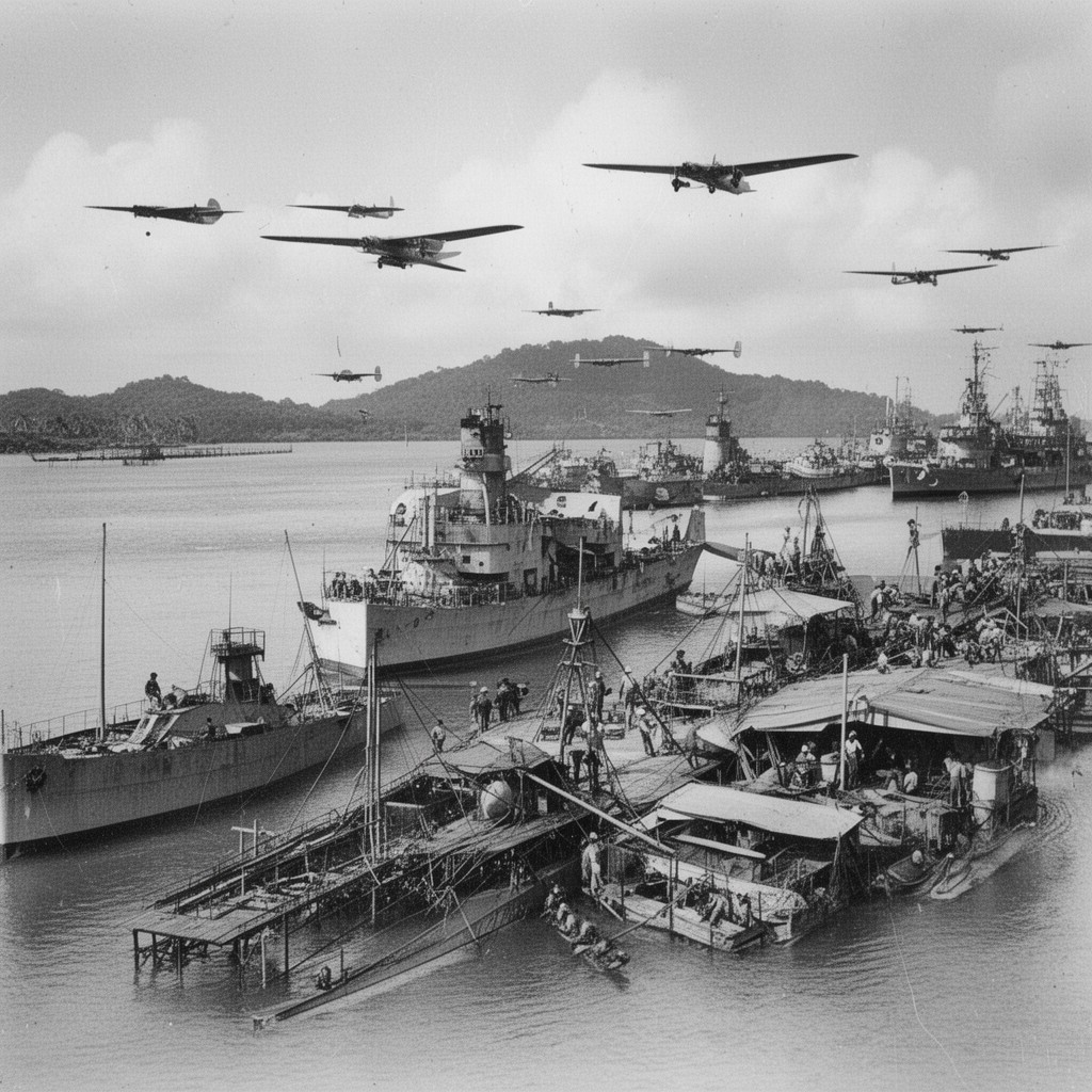 AI-generated illustration of Operation Postern