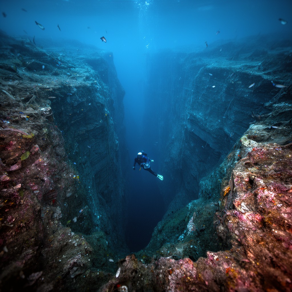 AI-generated illustration of Zhemchug Canyon