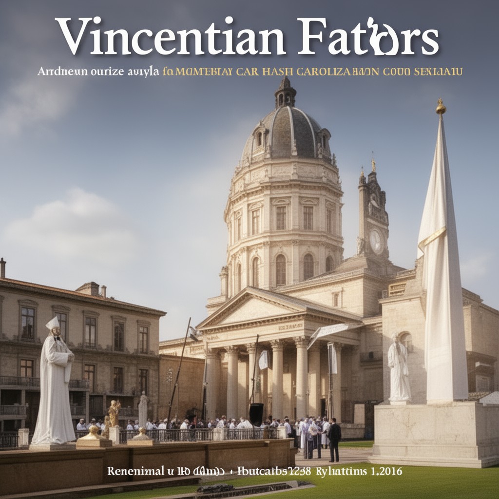 AI-generated illustration of Vincentian Fathers