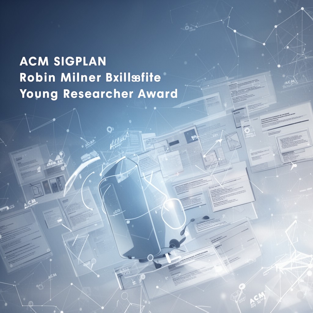 AI-generated illustration of ACM SIGPLAN Robin Milner Young Researcher Award