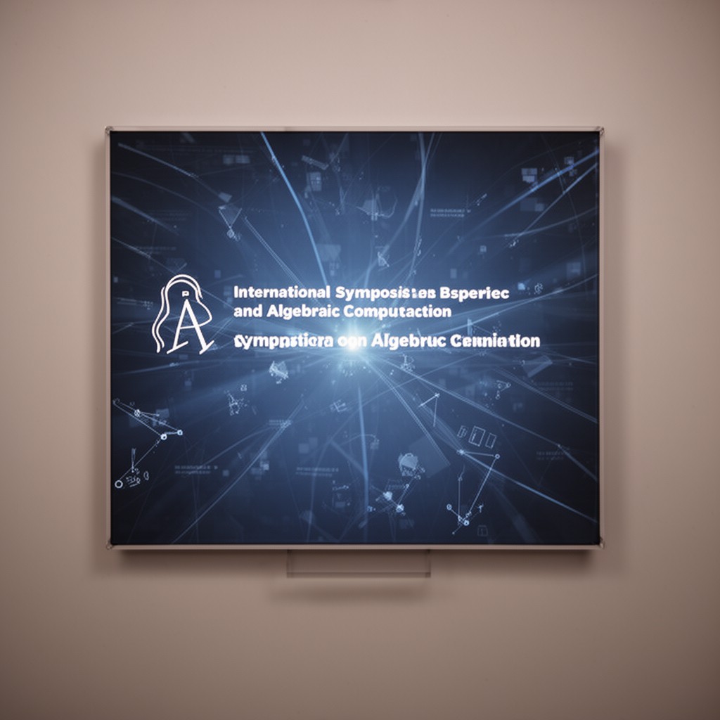 AI-generated illustration of International Symposium on Symbolic and Algebraic Computation