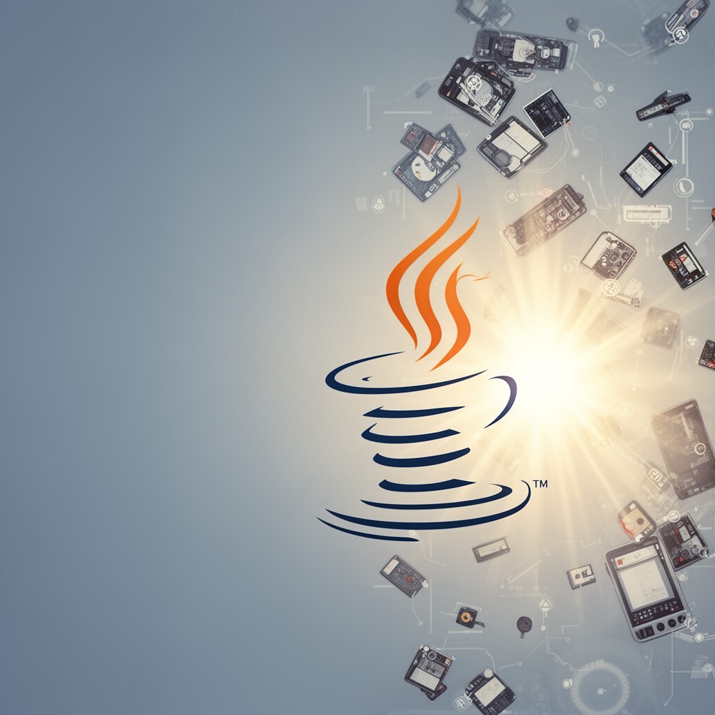 AI-generated illustration of Java Platform, Micro Edition