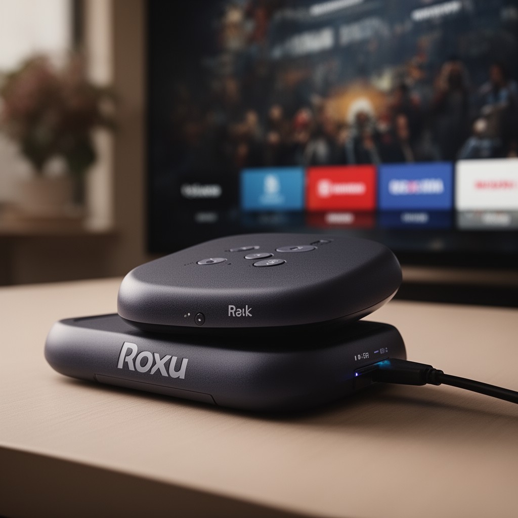 AI-generated illustration of Roku