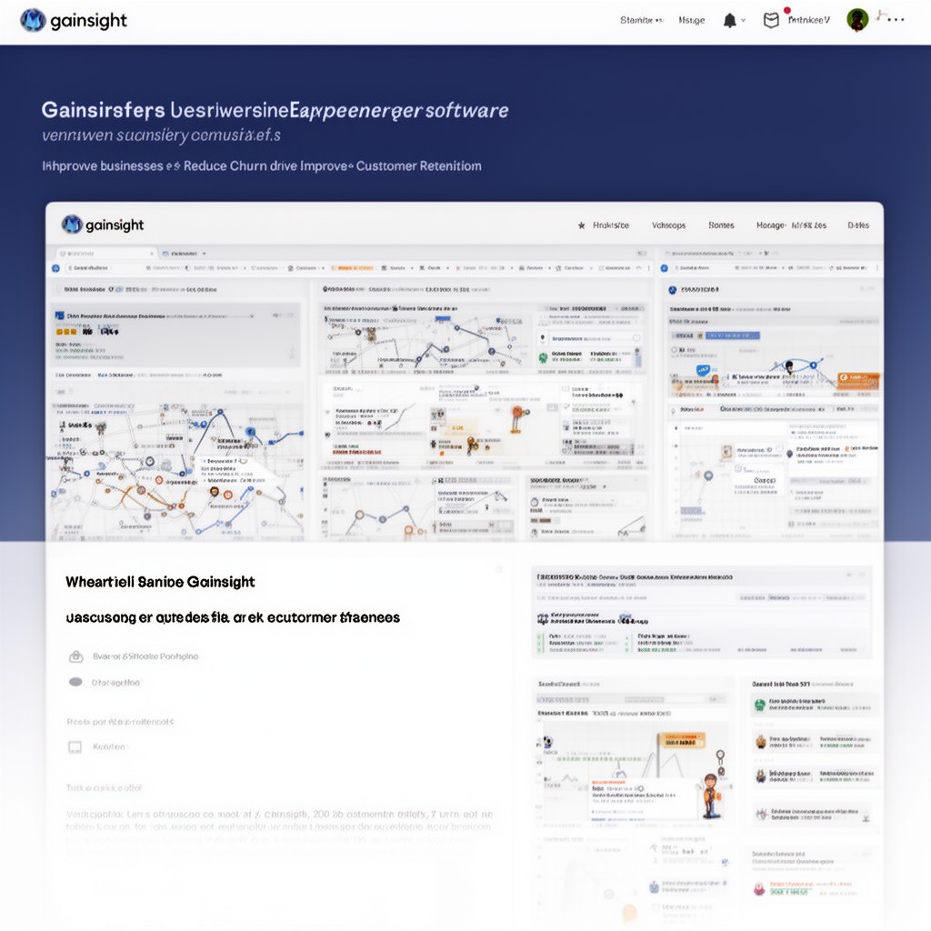 AI-generated illustration of Gainsight