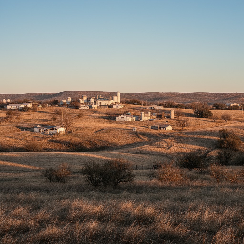 AI-generated illustration of Stephens County, Oklahoma