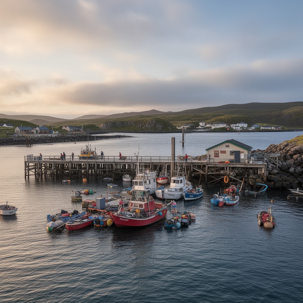 AI-generated illustration of Canna Pier