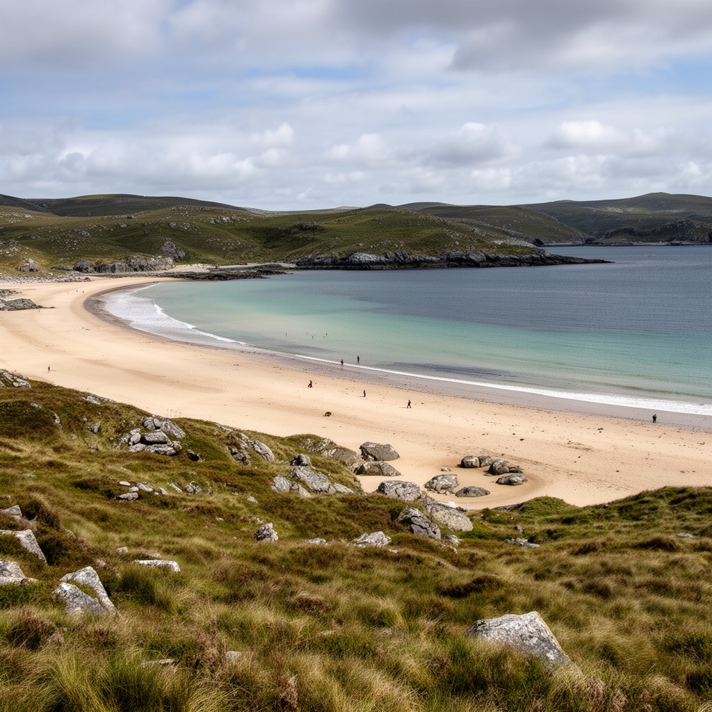 AI-generated illustration of Feall Bay