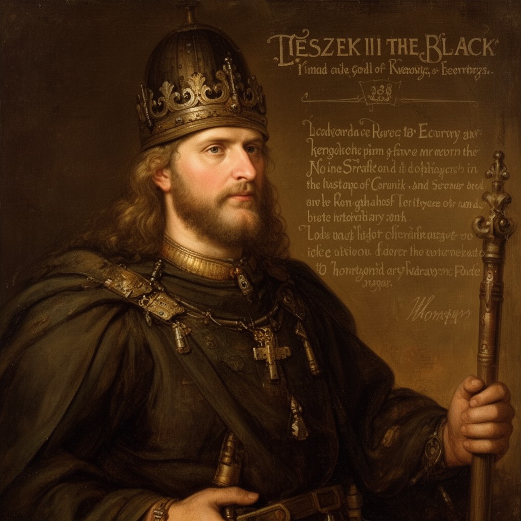 AI-generated illustration of Leszek II the Black