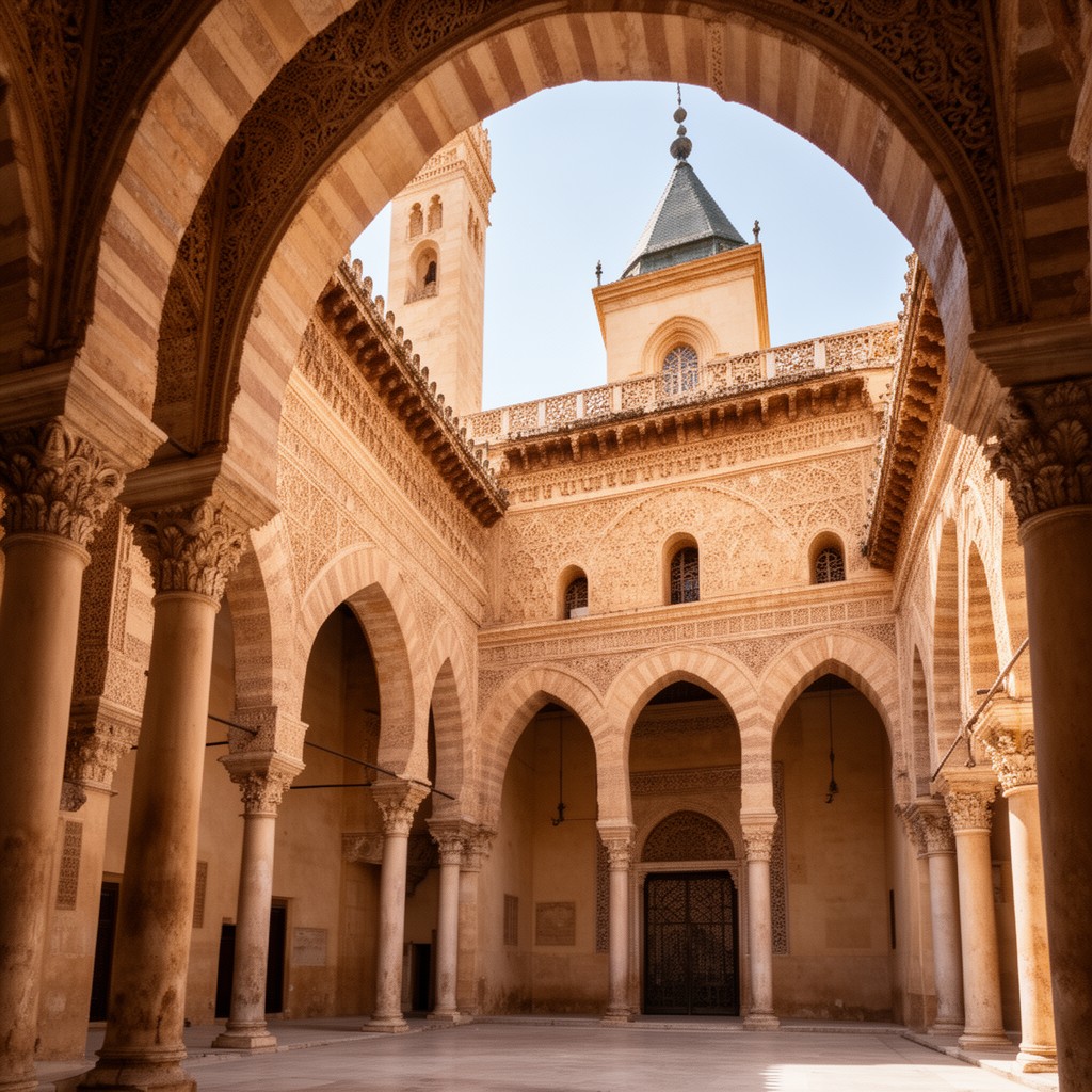 AI-generated illustration of Great Mosque of Córdoba