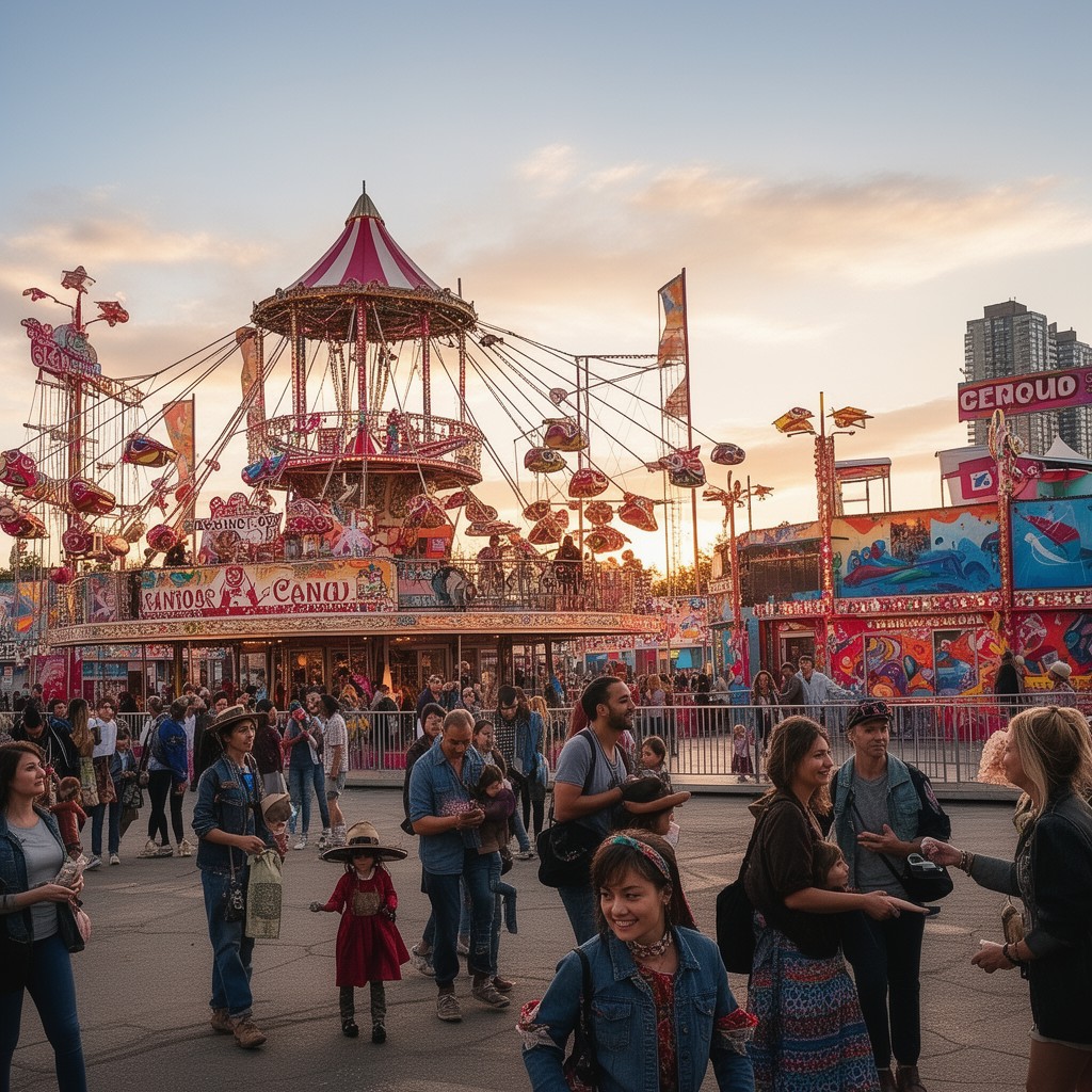 AI-generated illustration of Canadian National Exhibition