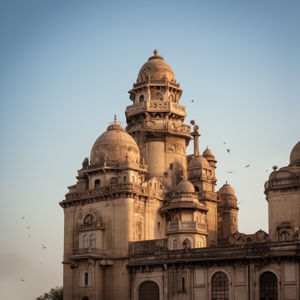 AI-generated illustration of Jewel of Western India