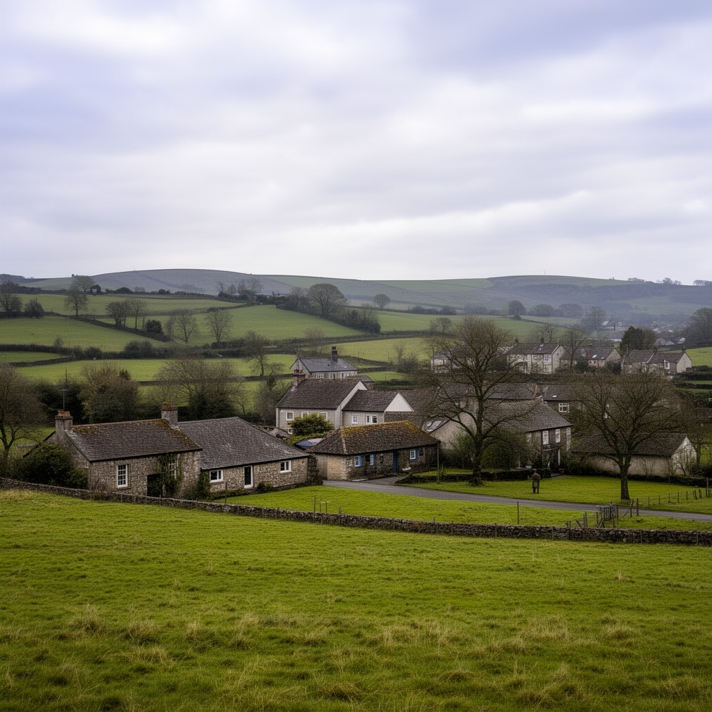 AI-generated illustration of Barronstown, County Tipperary, Ireland