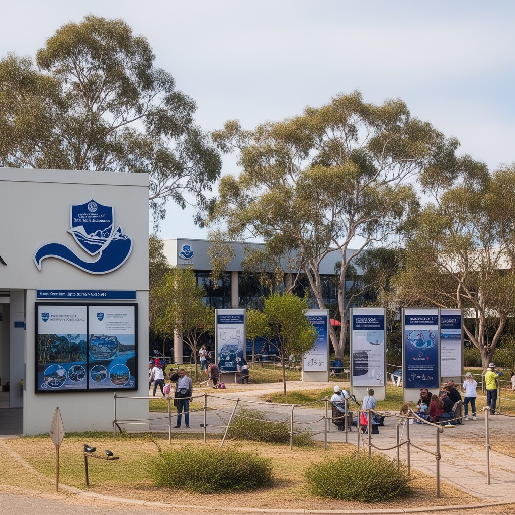 AI-generated illustration of University of Southern Queensland