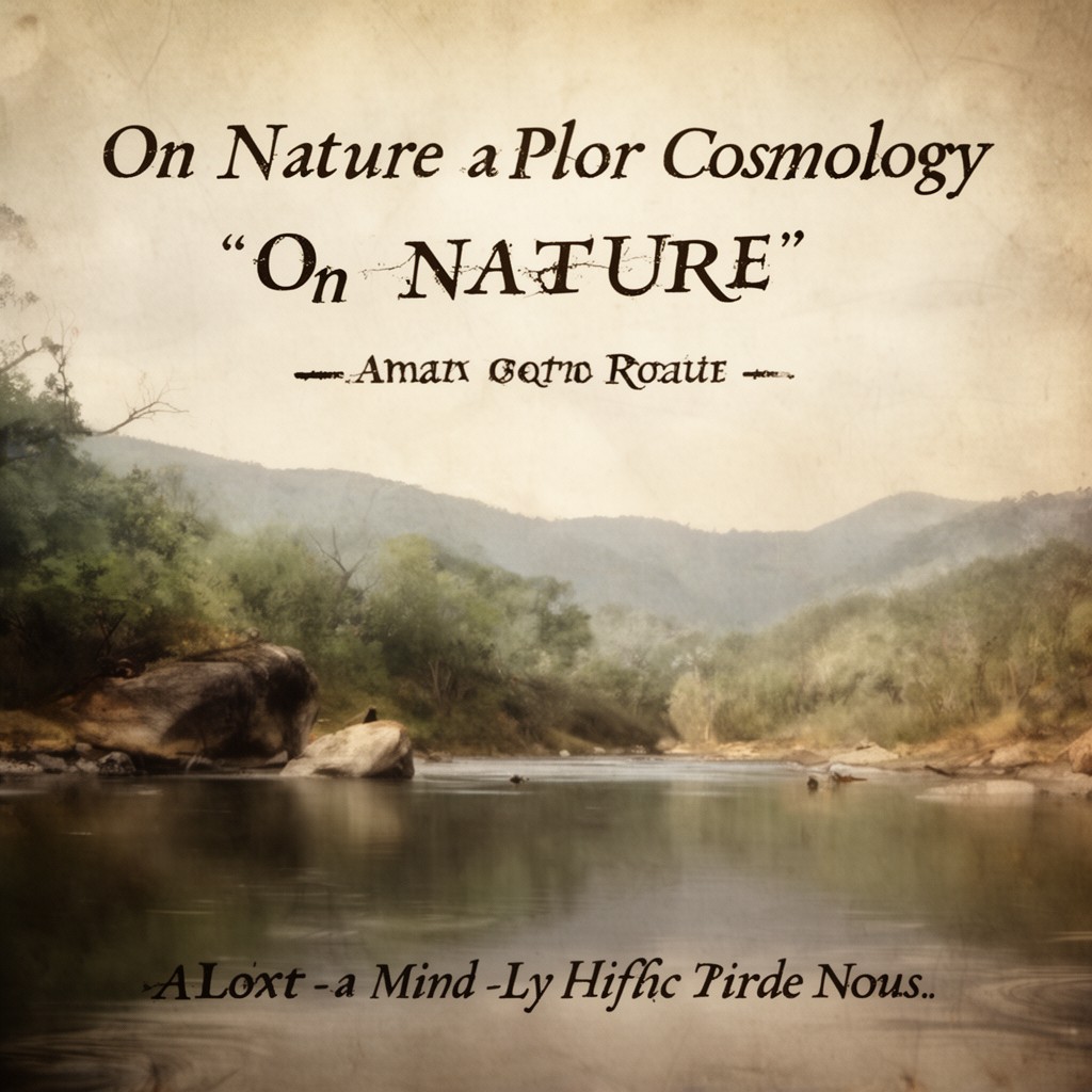 AI-generated illustration of On Nature