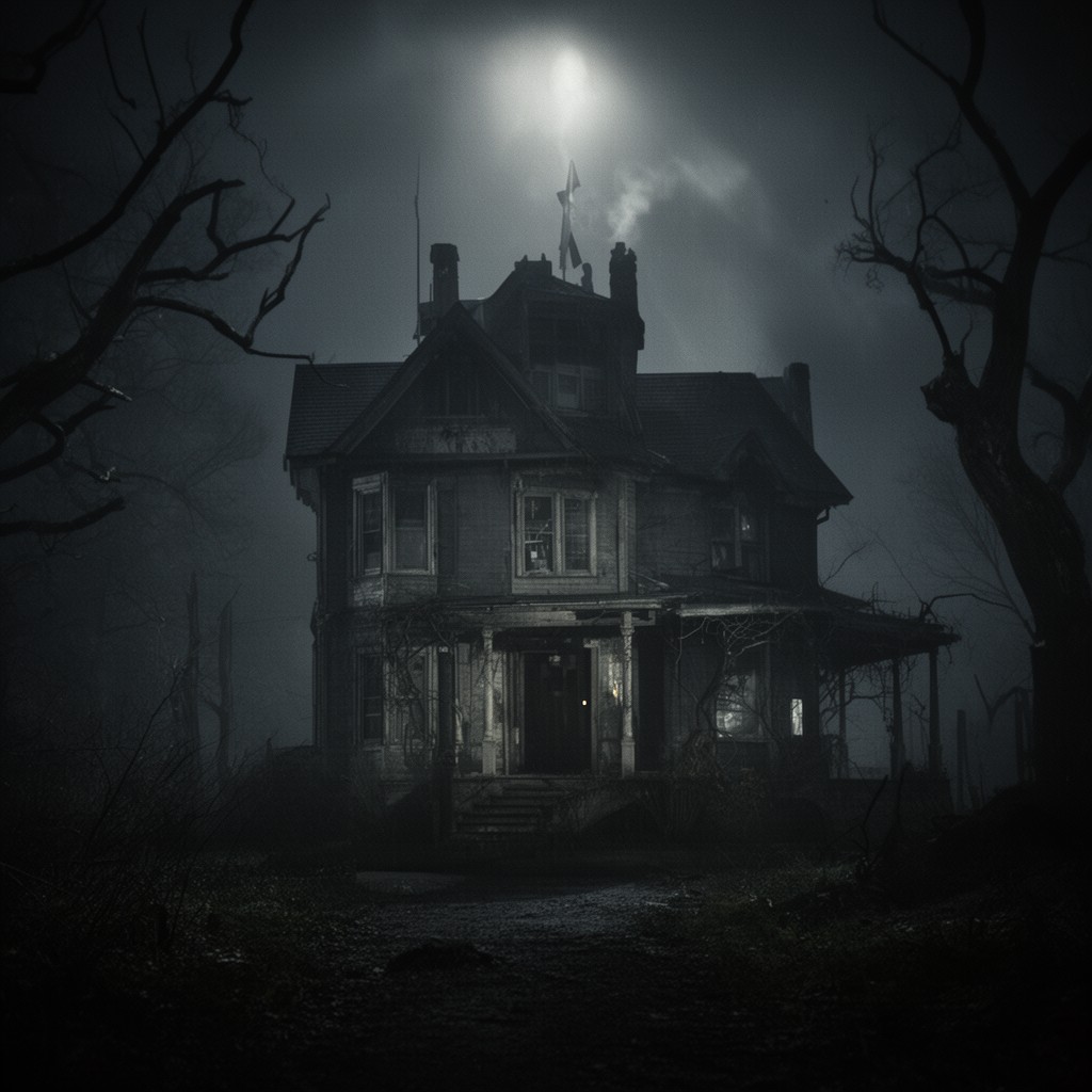 AI-generated illustration of The Haunting