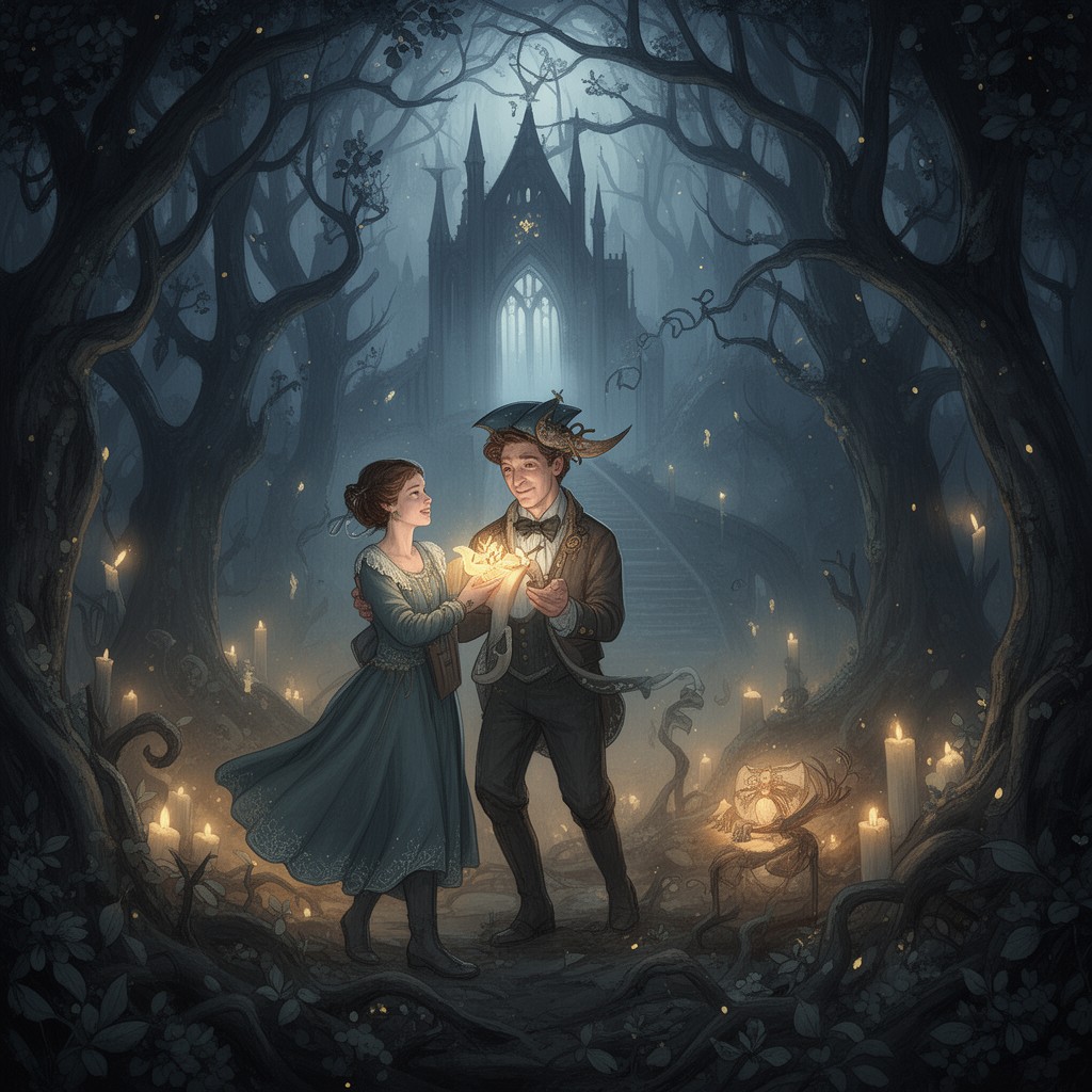 AI-generated illustration of Shadowlands