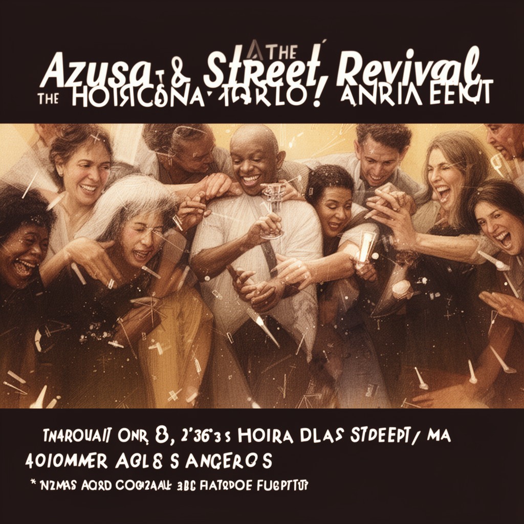 AI-generated illustration of Azusa Street Revival