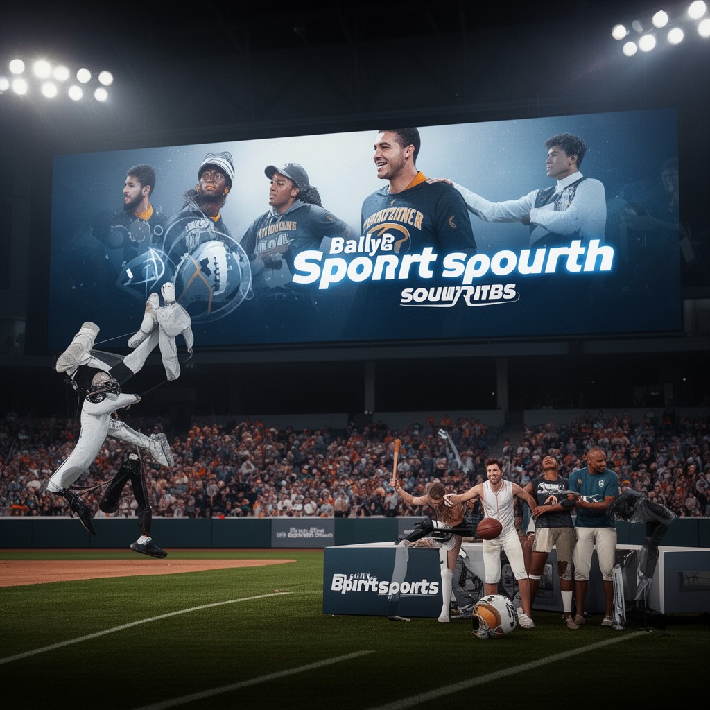 AI-generated illustration of Bally Sports South
