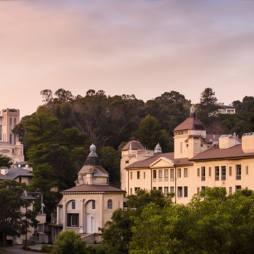 AI-generated illustration of Academic Senate of UC Berkeley