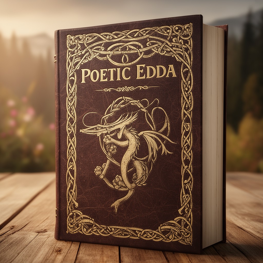 AI-generated illustration of Poetic Edda