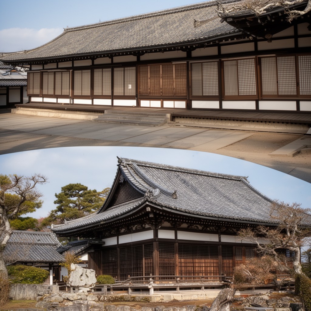 AI-generated illustration of Registered Tangible Cultural Property of Japan