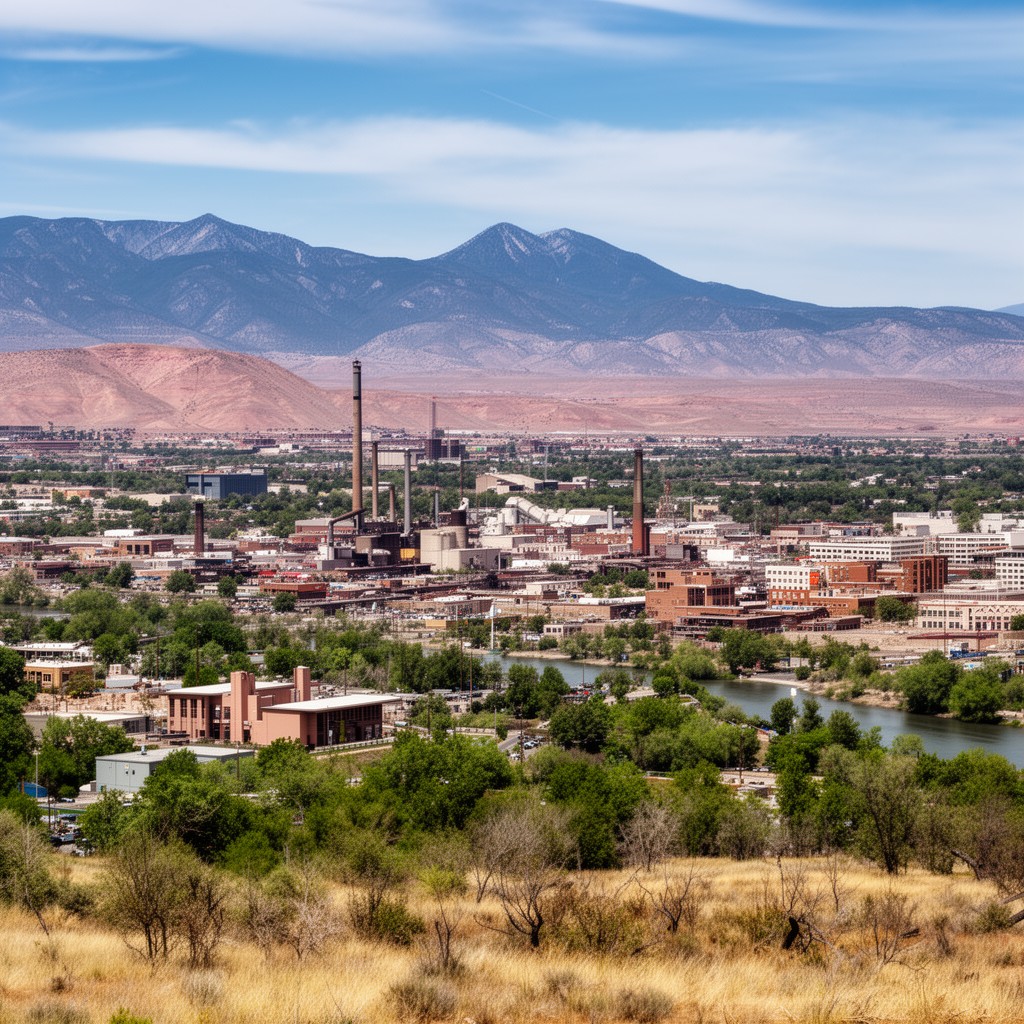 AI-generated illustration of Pueblo County, Colorado