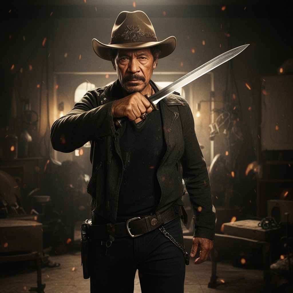 AI-generated illustration of Machete