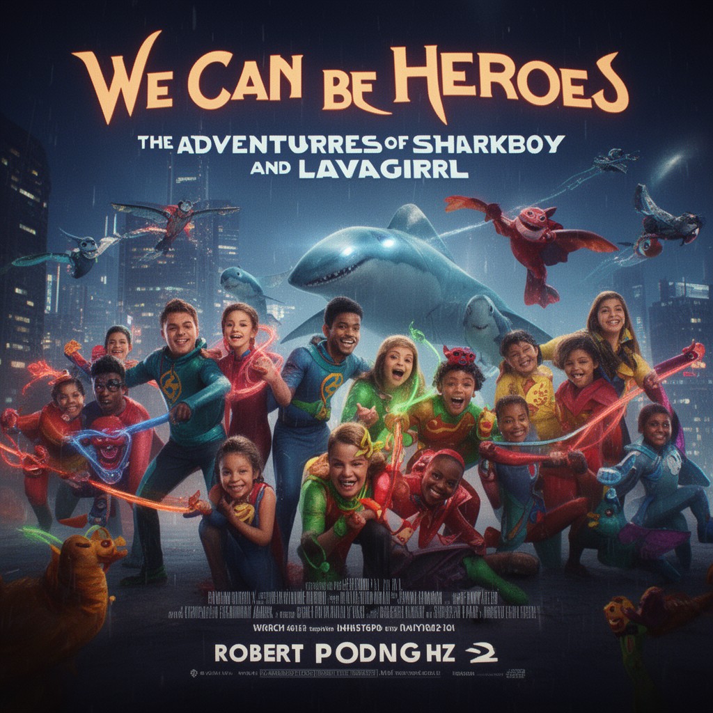 AI-generated illustration of We Can Be Heroes