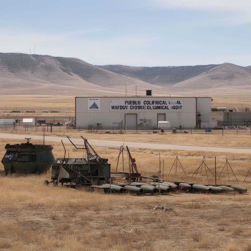 AI-generated illustration of Pueblo Chemical Depot