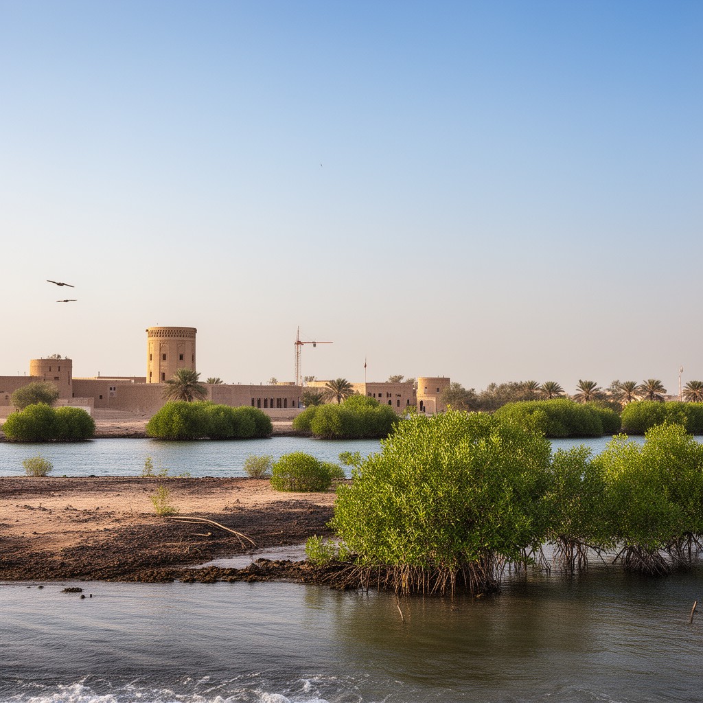 AI-generated illustration of Umm Al Quwain