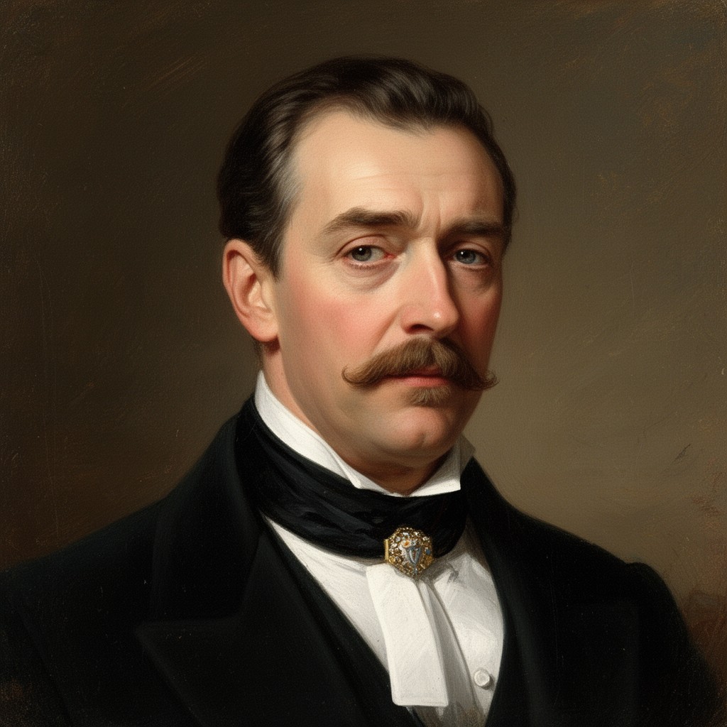 AI-generated illustration of George V of Hanover