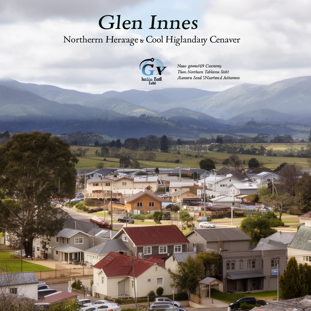AI-generated illustration of Glen Innes