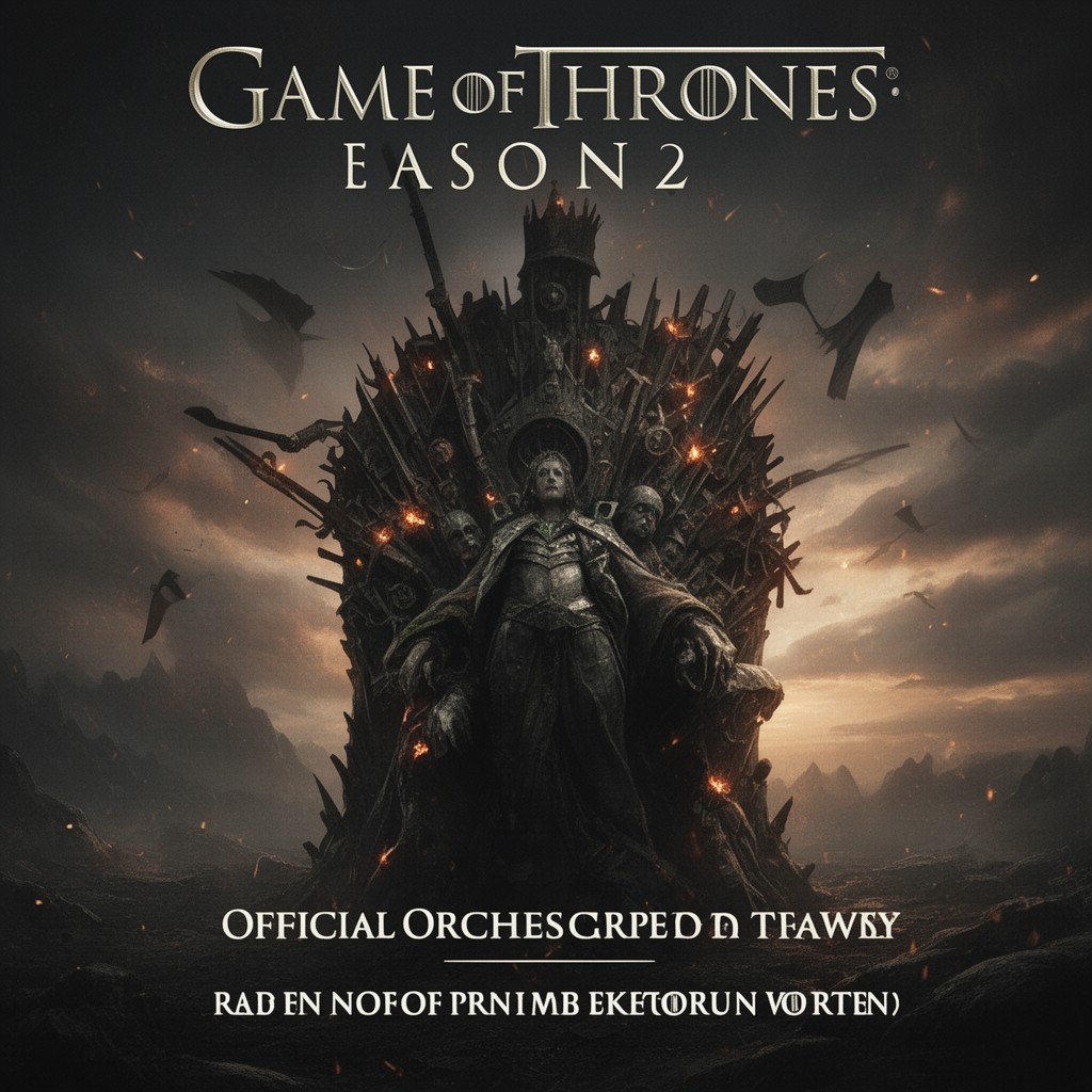 AI-generated illustration of Game of Thrones: Season 2 (soundtrack)
