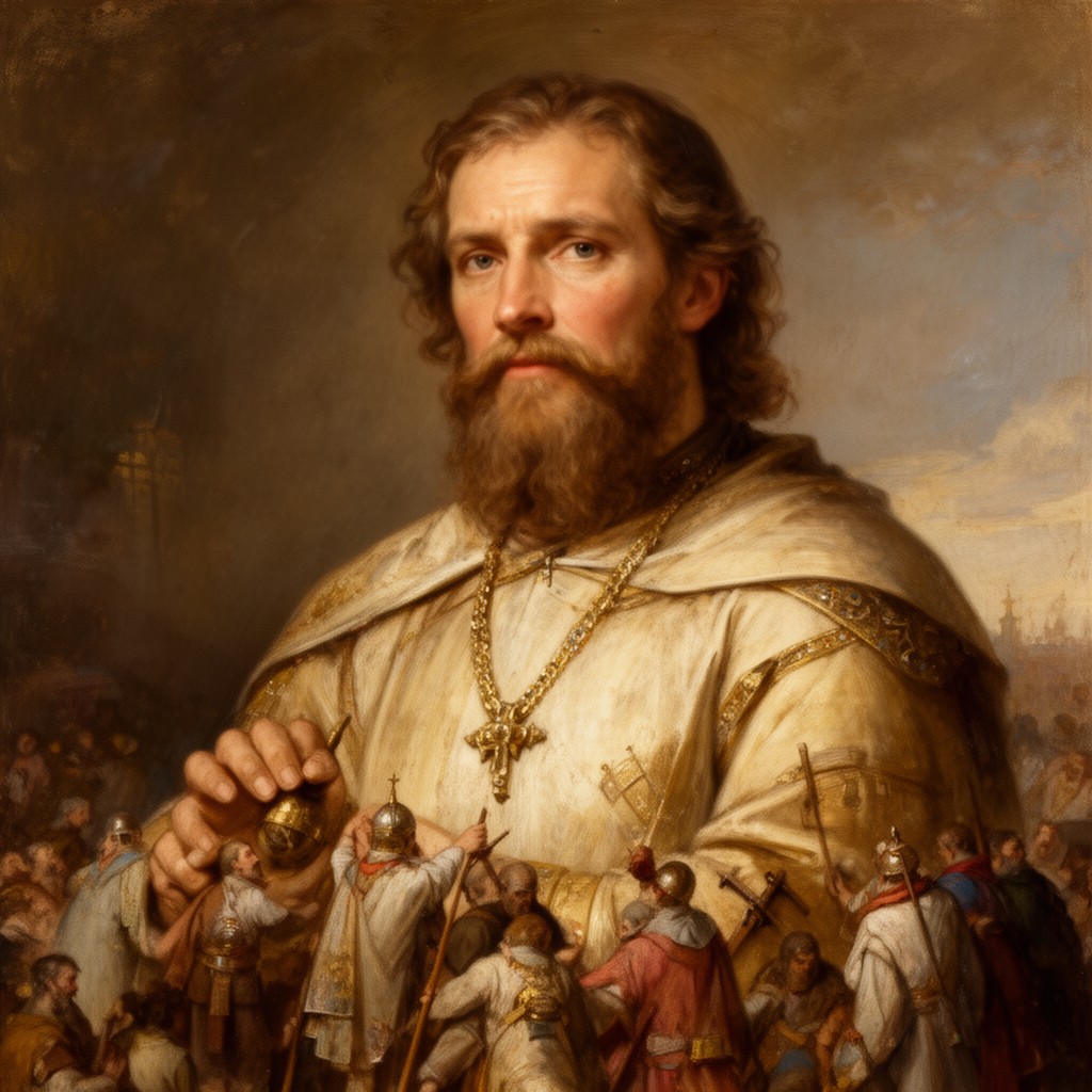 AI-generated illustration of Vladimir the Great
