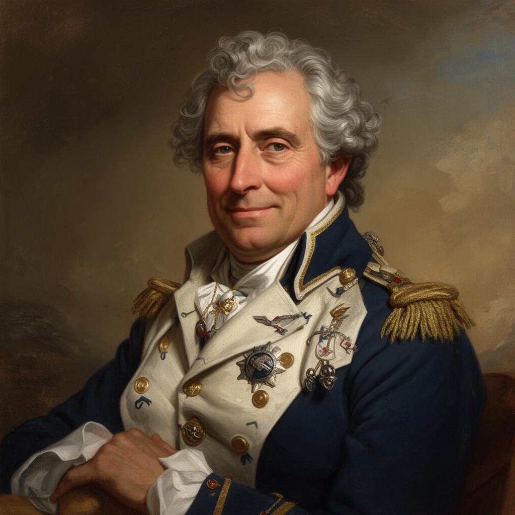 AI-generated illustration of Samuel Nicholas