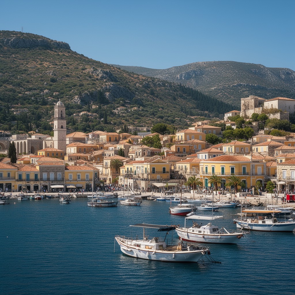 AI-generated illustration of Nafplion