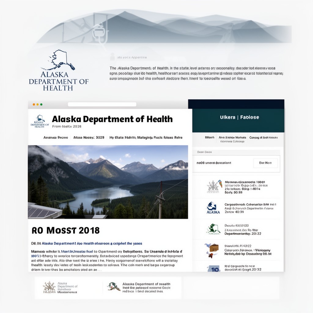 AI-generated illustration of Alaska Department of Health