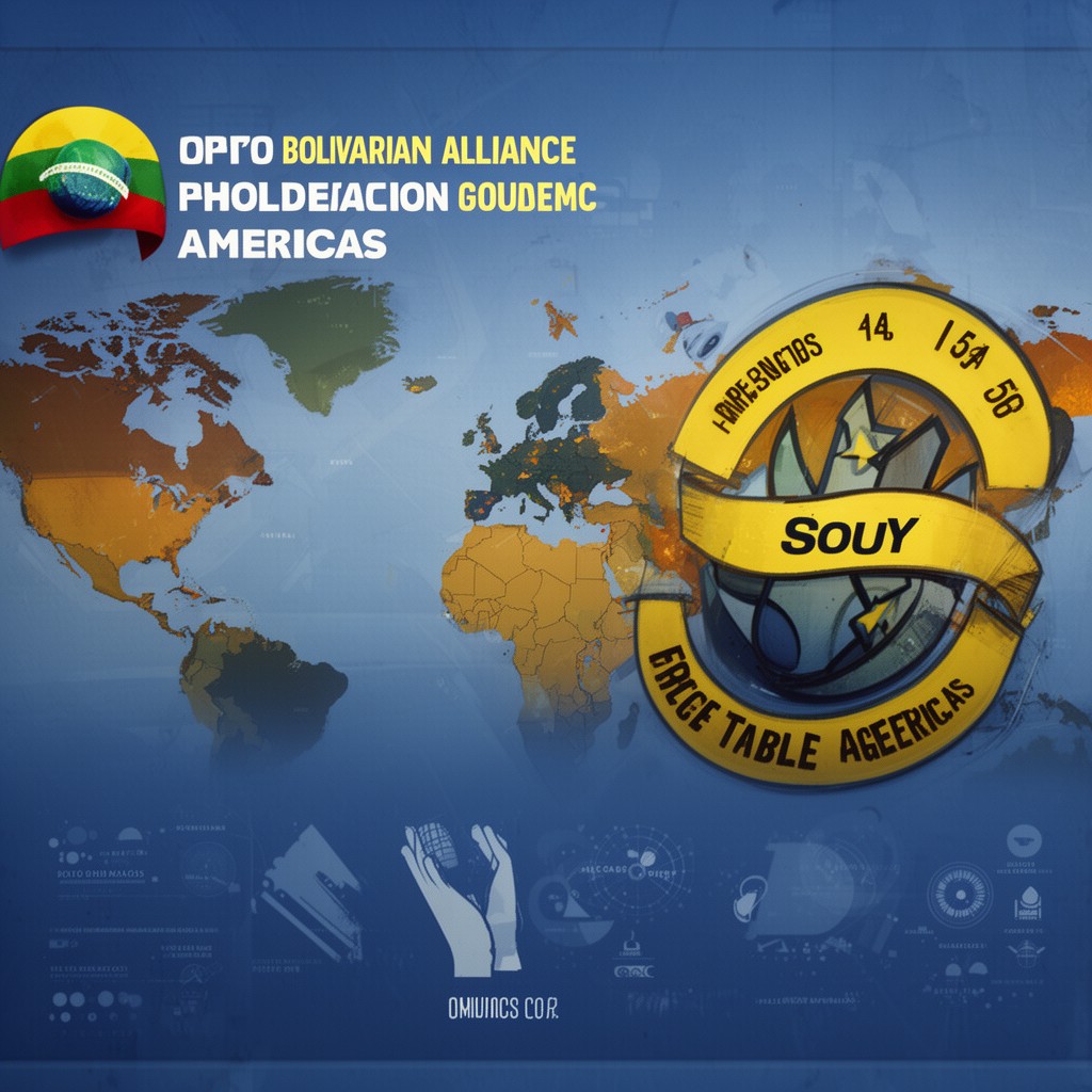 AI-generated illustration of Bolivarian Alliance for the Americas