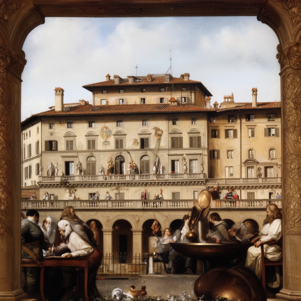 AI-generated illustration of House of Medici