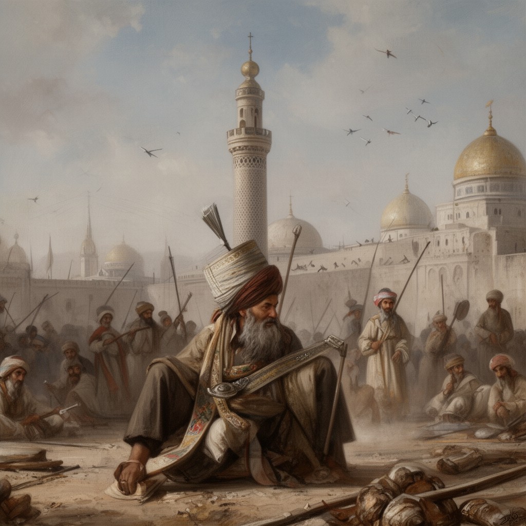 AI-generated illustration of Emirate of Afghanistan