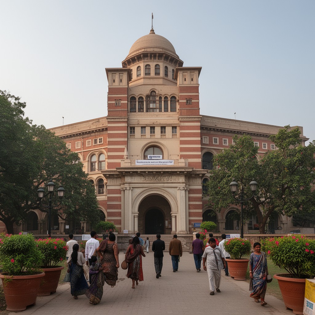 AI-generated illustration of Gujarat High Court