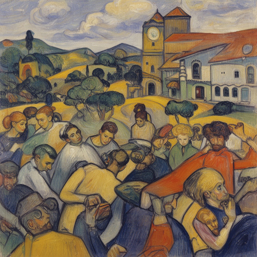 AI-generated illustration of Correspondance avec Paul Gauguin