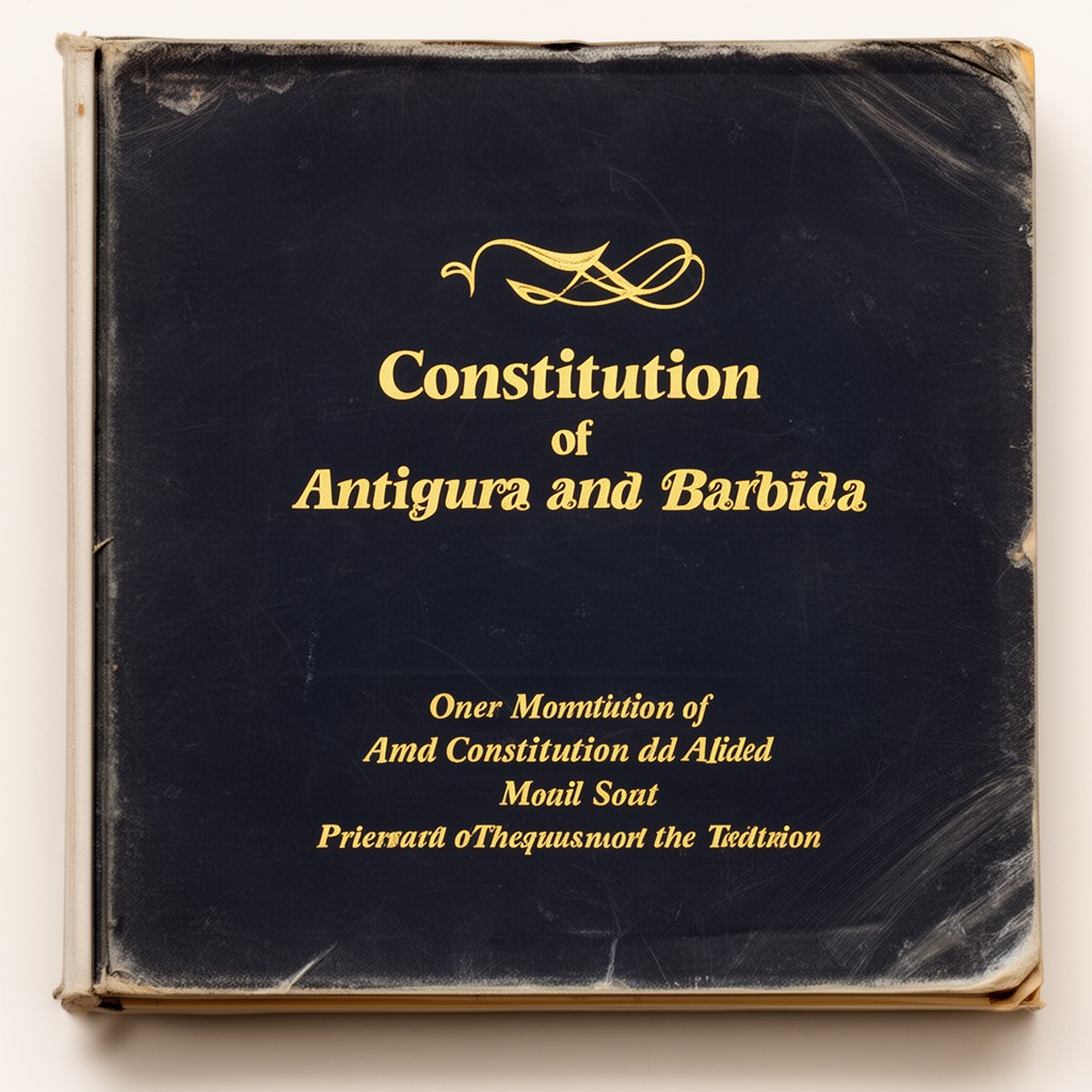 AI-generated illustration of Constitution of Antigua and Barbuda