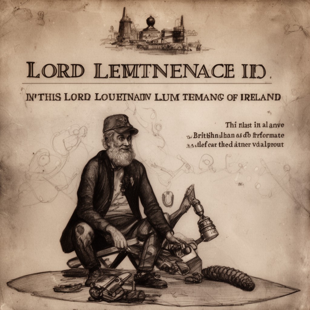 AI-generated illustration of Lord Lieutenant of Ireland